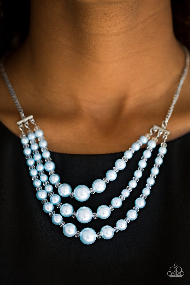 Paparazzi ♥ Spring Social - Blue ♥ Necklace