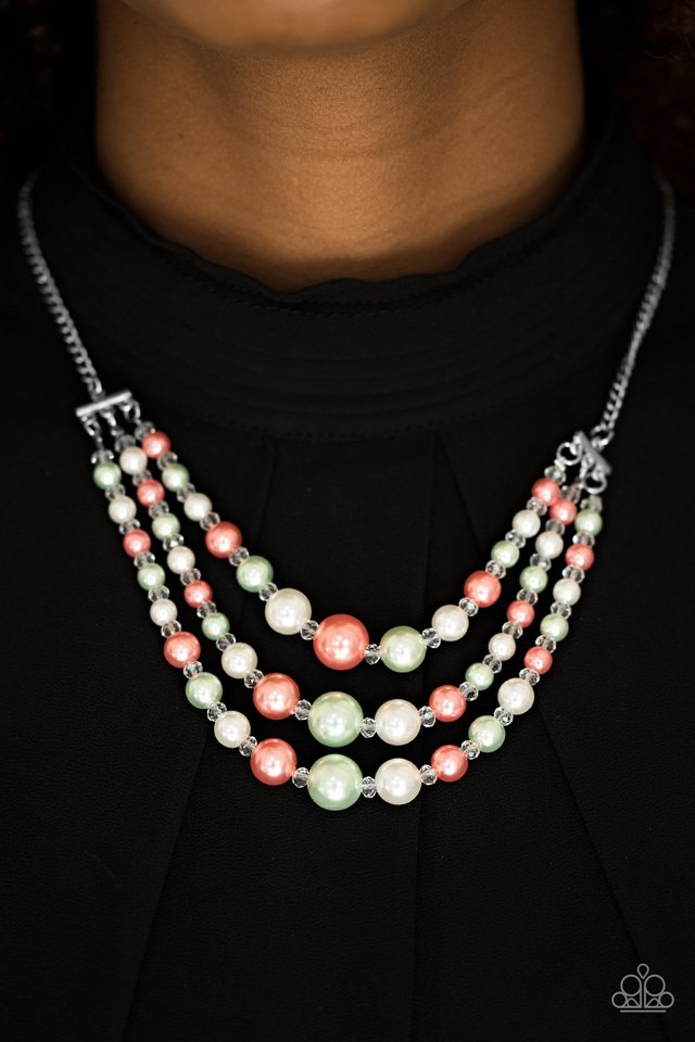 Paparazzi ♥ Spring Social - Multi ♥ Necklace