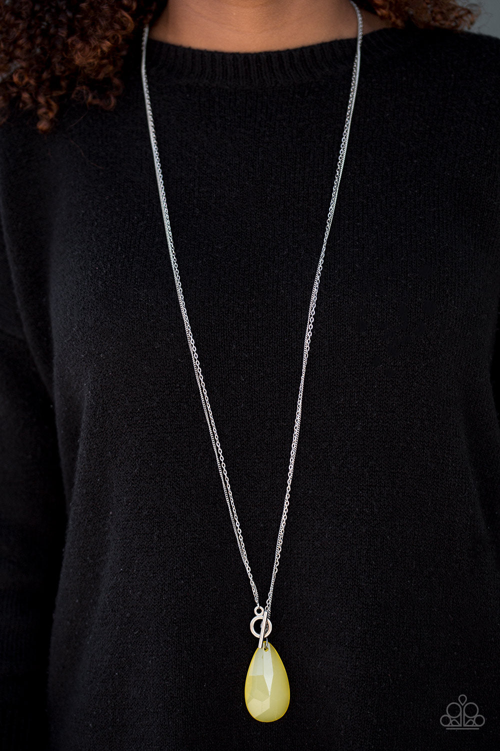 Paparazzi ♥ Spring Storm - Yellow ♥  Necklace