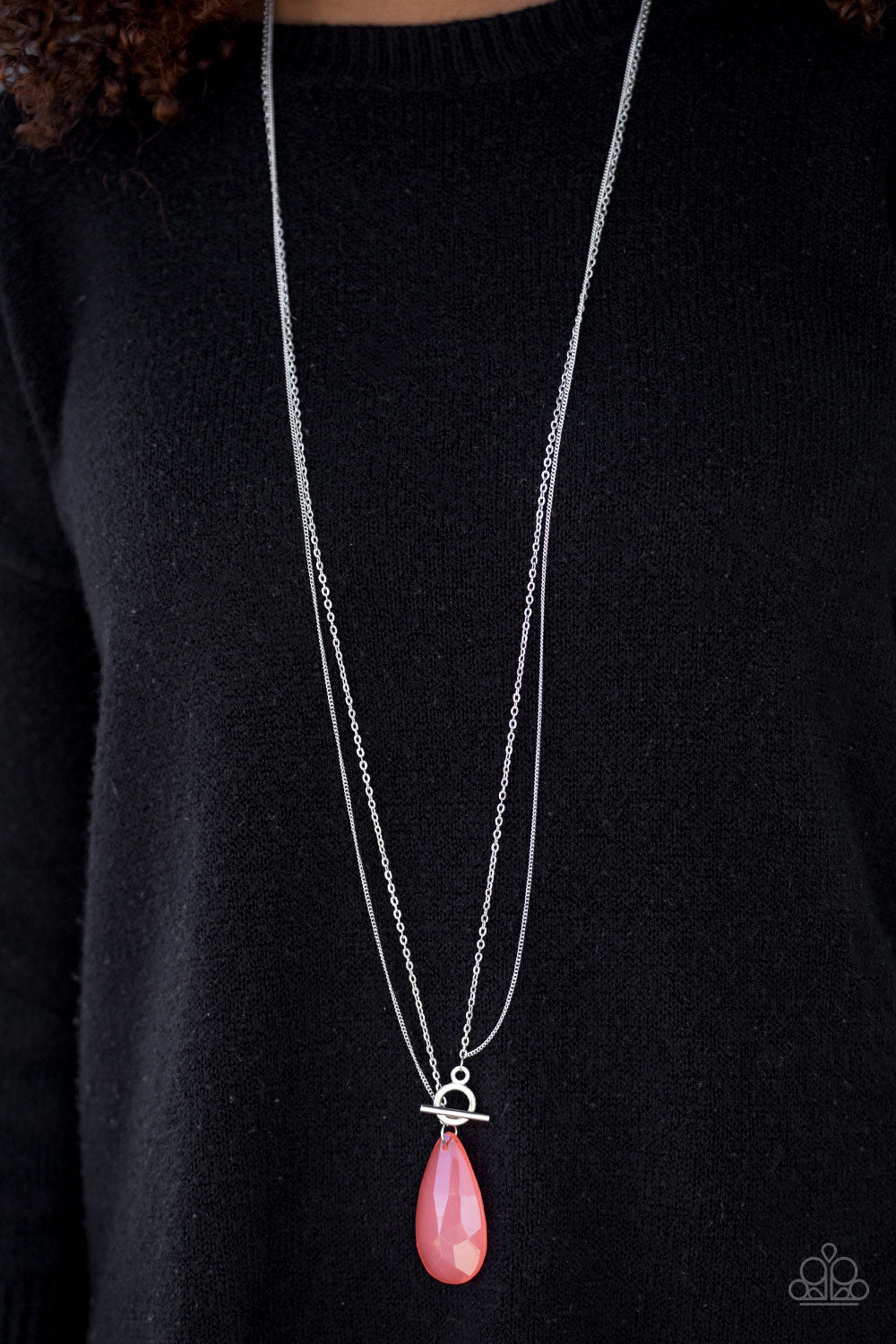 Paparazzi ♥ Spring Storm - Orange ♥  Necklace