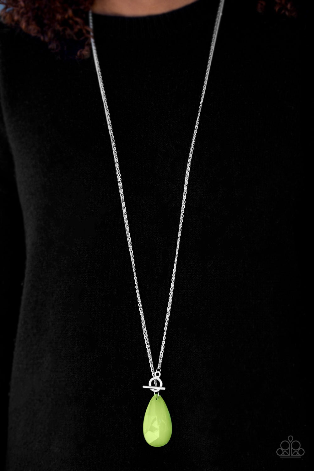 Paparazzi ♥ Spring Storm - Green ♥  Necklace