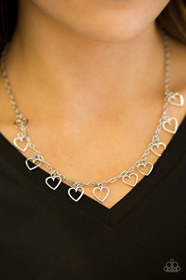 Paparazzi ♥ Im Yours - Silver ♥ Necklace