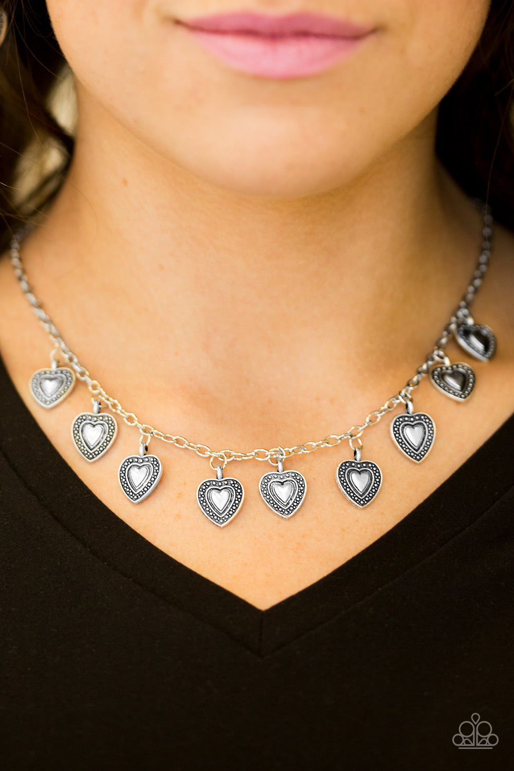 Paparazzi ♥ Lost In The Moment - Silver ♥  Necklace