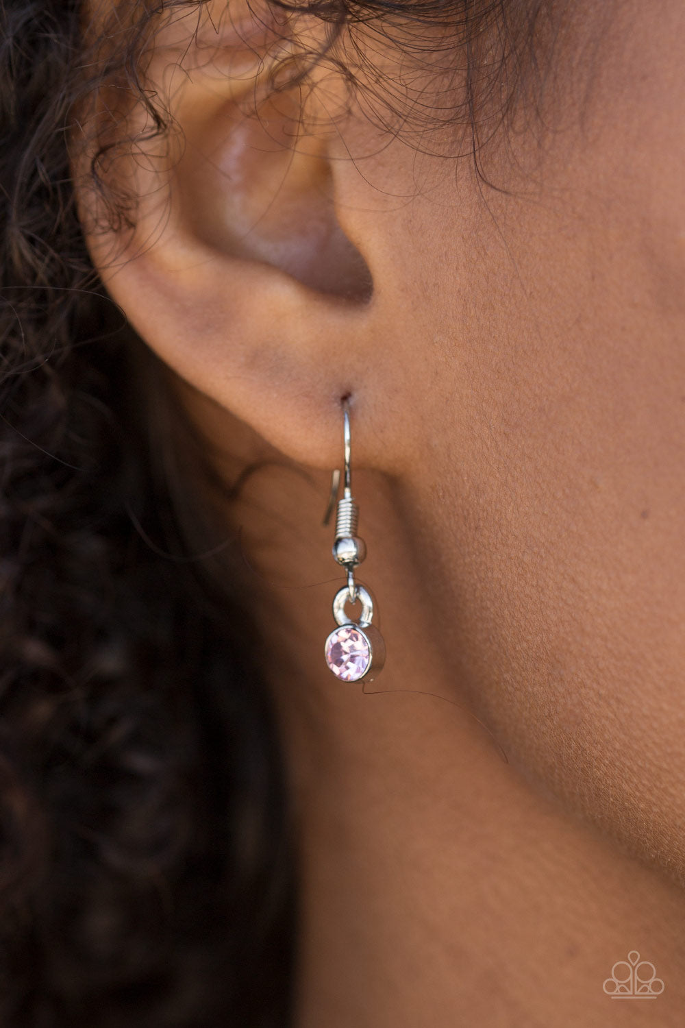 Paparazzi ♥ Always Kiss Me Goodnight - Pink ♥  Necklace