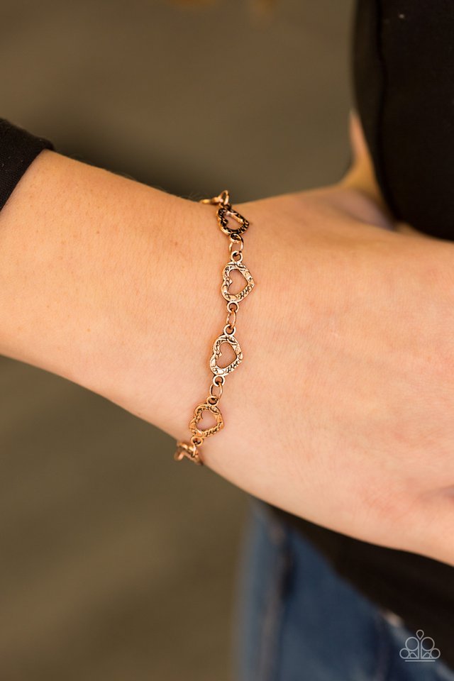 Paparazzi ♥ Already Taken - Copper ♥ Bracelet