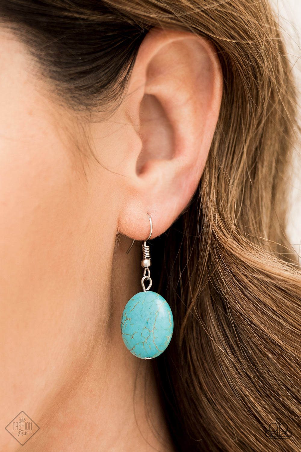 Paparazzi ♥ Bedrock Betty - Blue ♥  Necklace