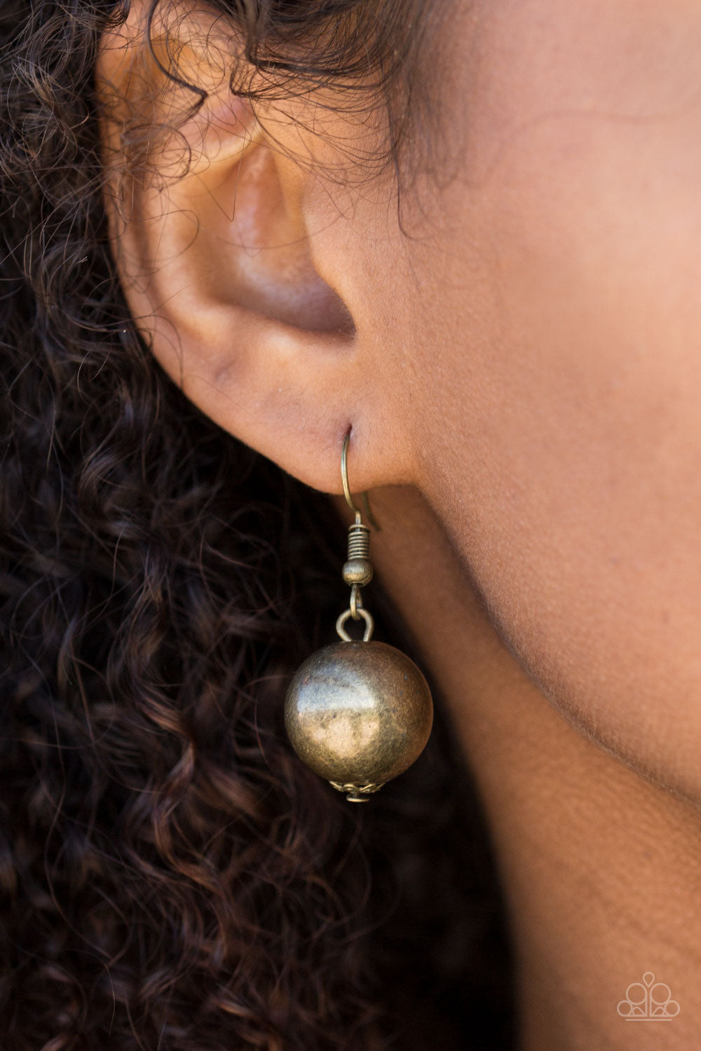 Paparazzi ♥ Downtown Drama - Brass ♥  Necklace