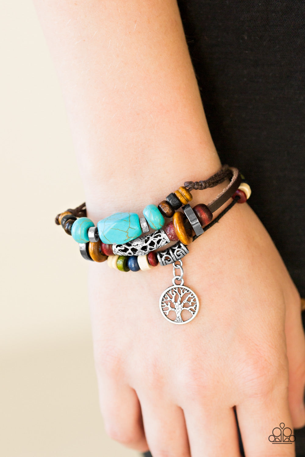 Paparazzi ♥ Saratoga Springs - Multi ♥  Bracelet