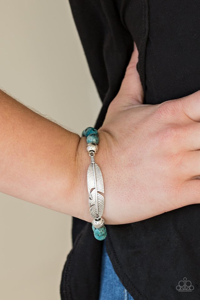 Paparazzi ♥ Soar High - Blue ♥ Bracelet