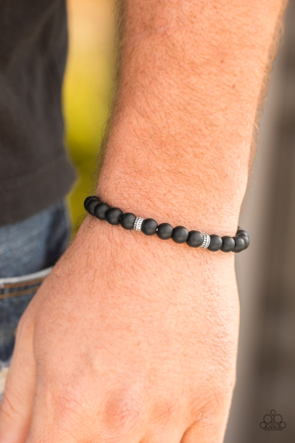 Paparazzi ♥ Compassion - Black ♥  Bracelet