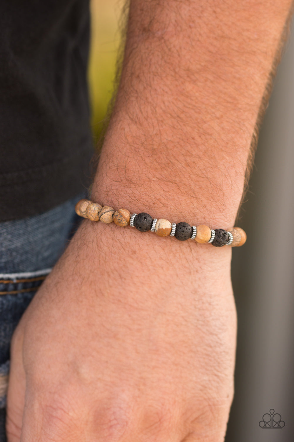 Paparazzi ♥ Levelheaded - Brown ♥  Bracelet