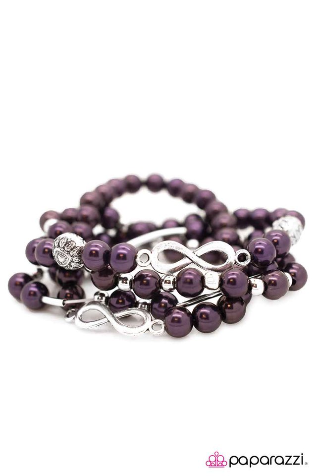 Paparazzi ♥ Always and FOURever - Purple ♥ Bracelet