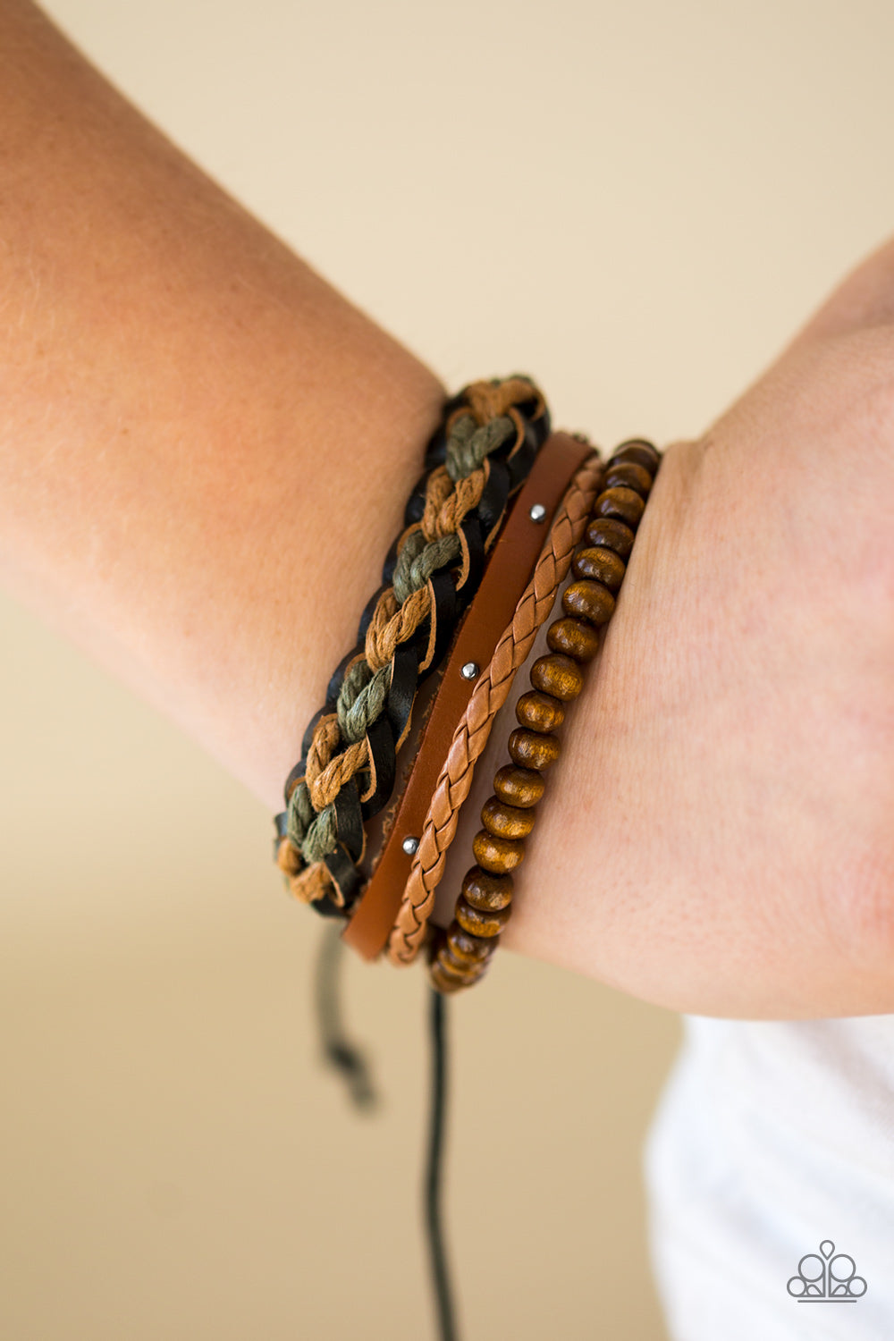 Paparazzi ♥ Mountain Mode - Brown ♥  Bracelet