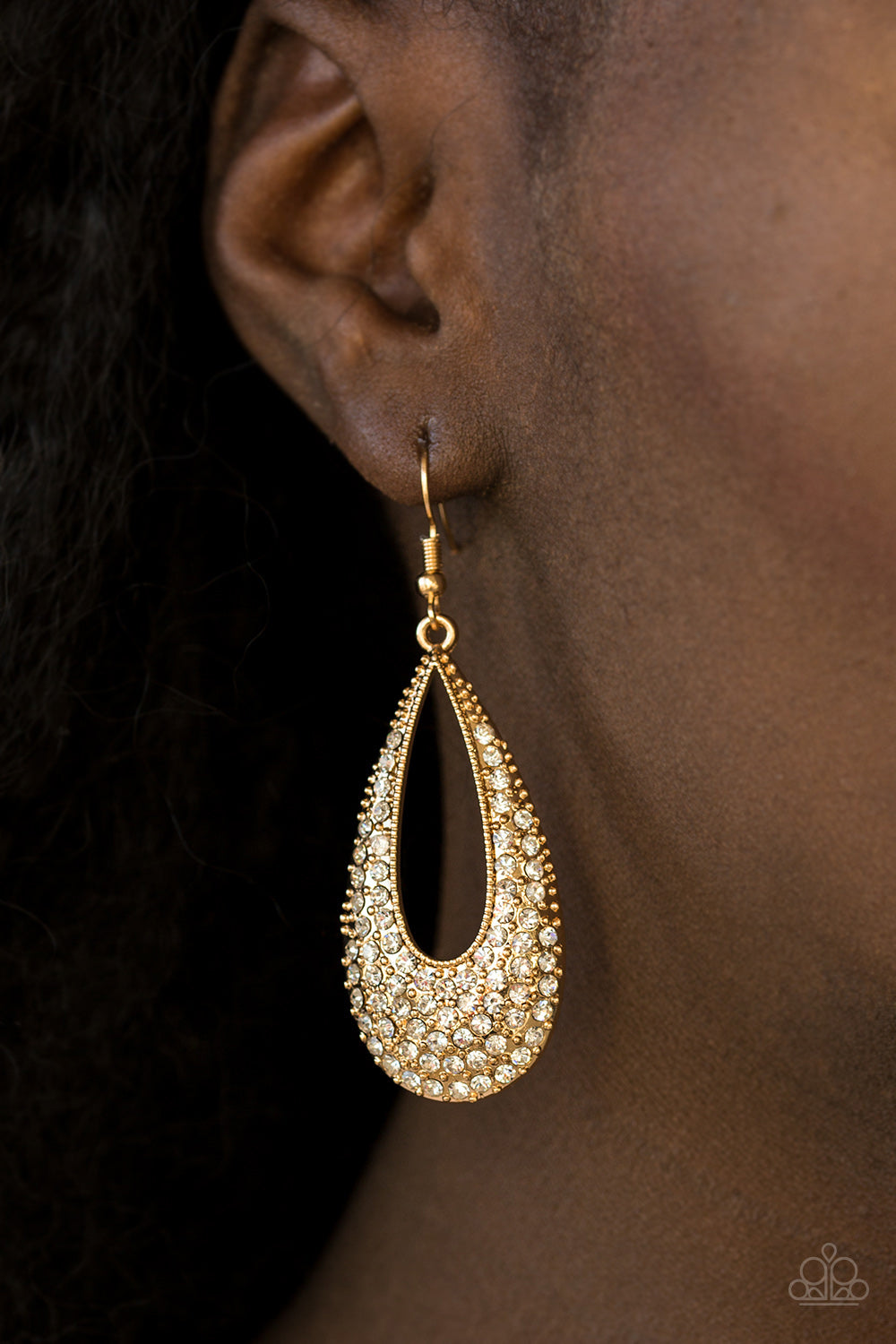 Paparazzi ♥ Big-Time Spender - Gold ♥  Earrings