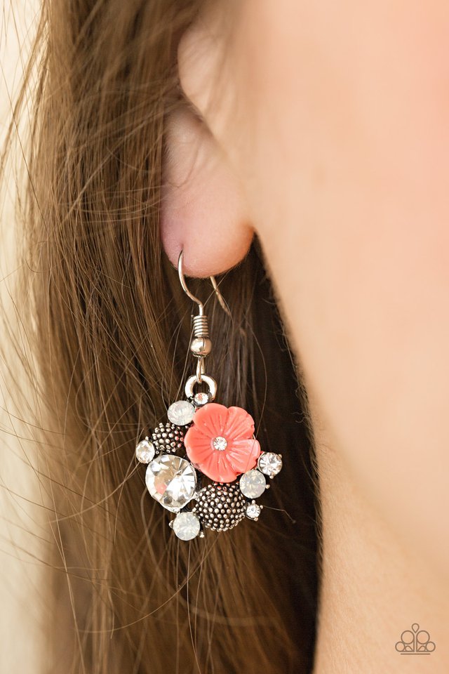 Paparazzi ♥ Lily Valleys - Orange ♥ Earrings