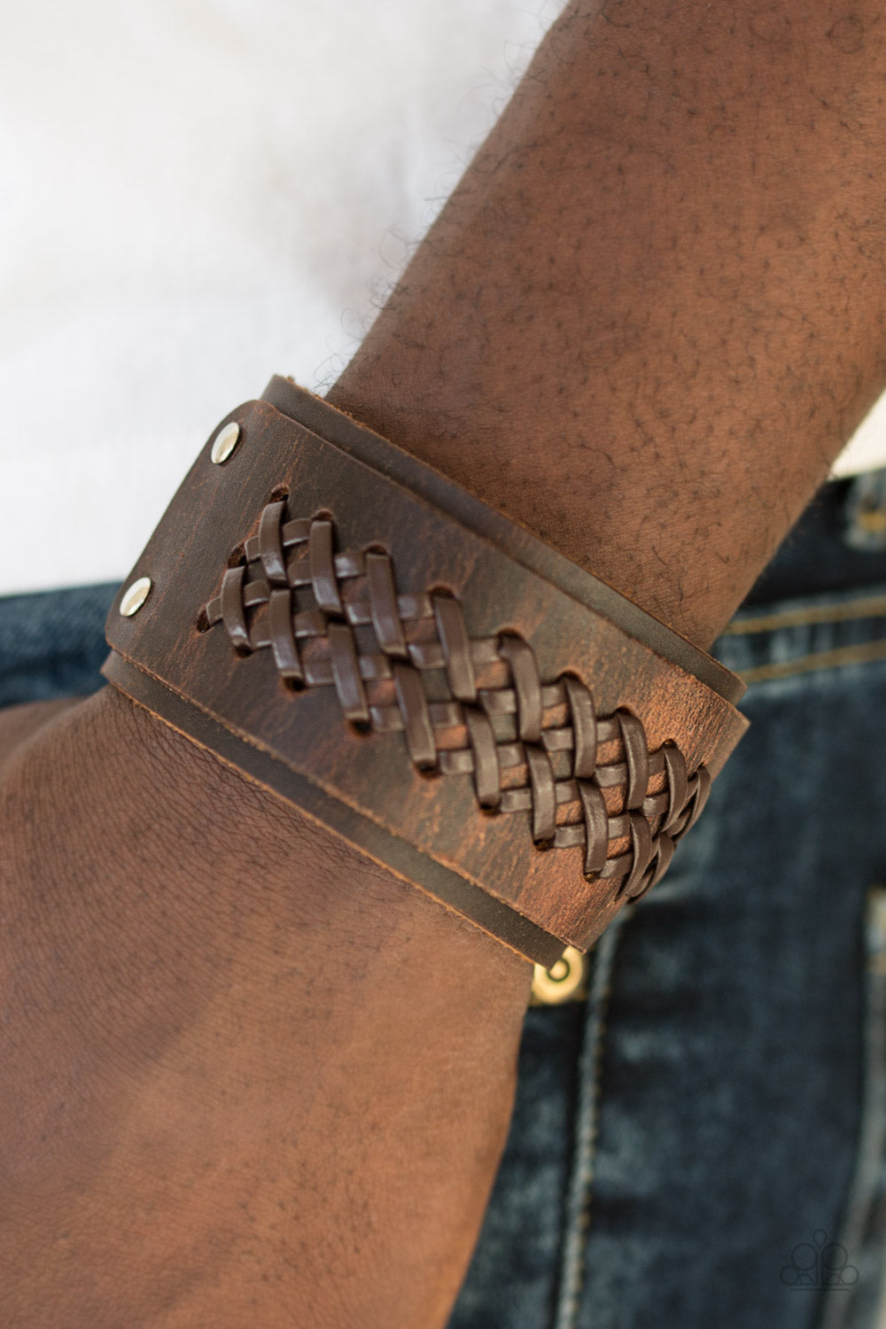 Paparazzi ♥ Hot On The Trail - Brown ♥  Bracelet