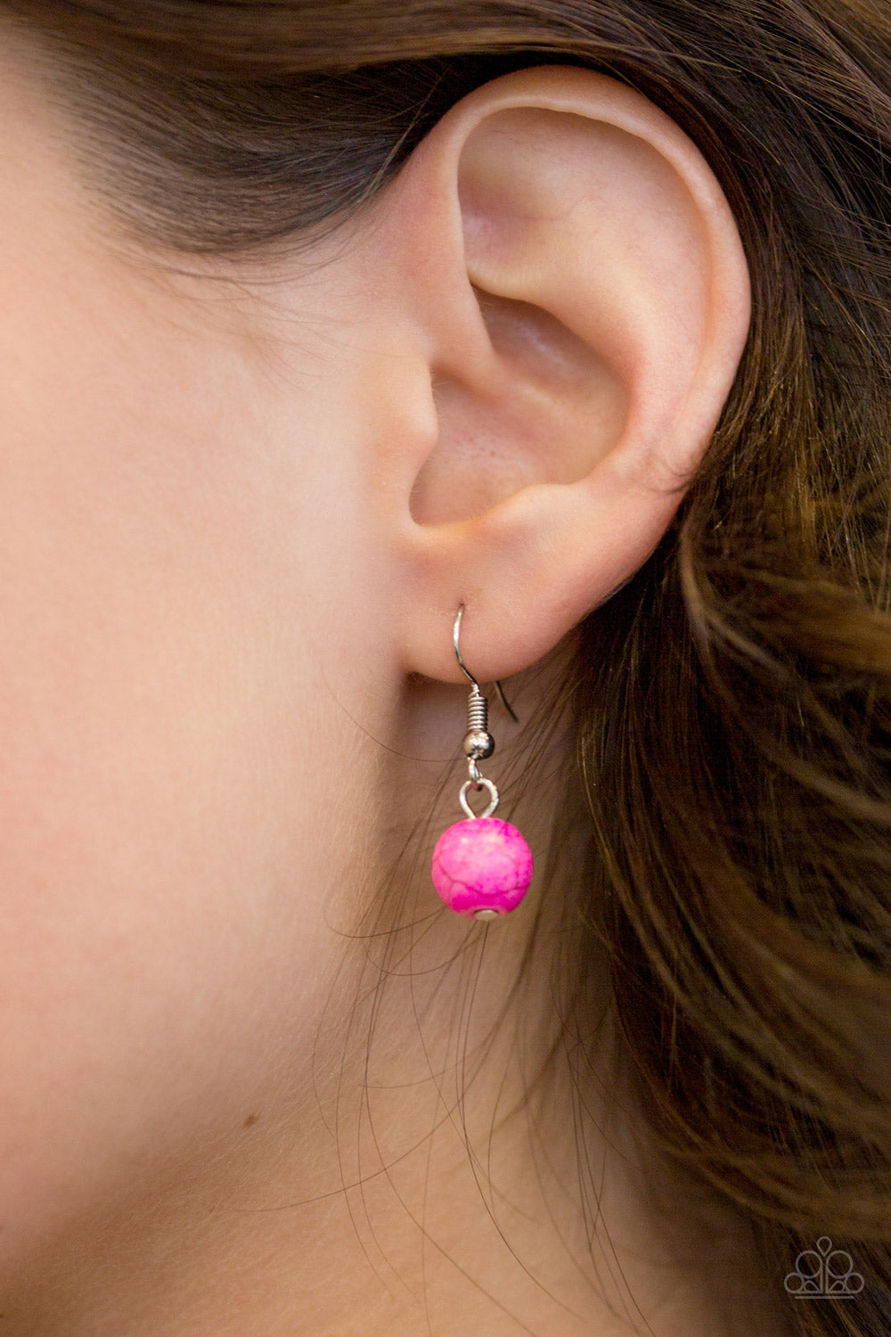 Paparazzi ♥ Simple Stonework - Pink ♥  Necklace