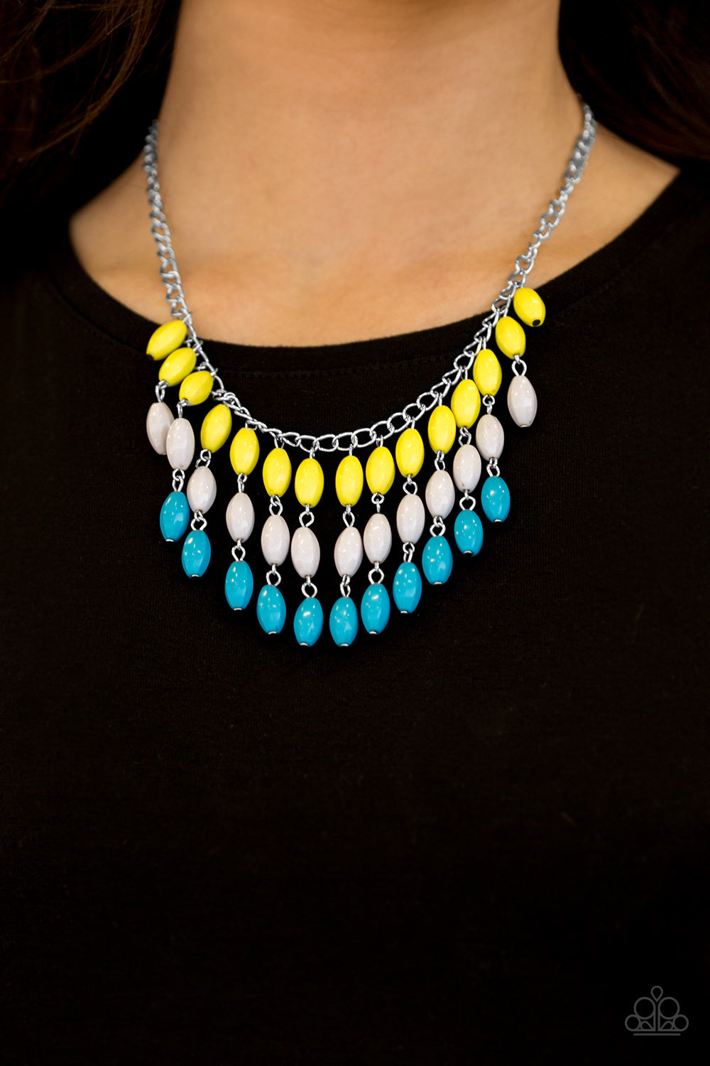 Paparazzi ♥ Delhi Diva - Multi ♥  Necklace