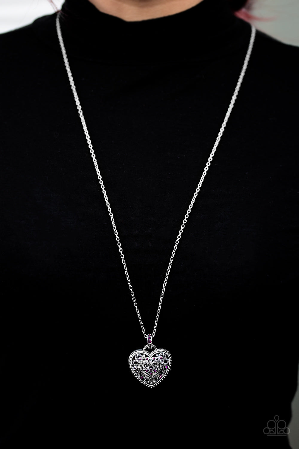 Paparazzi ♥ Charmingly Casanova - Purple ♥  Necklace