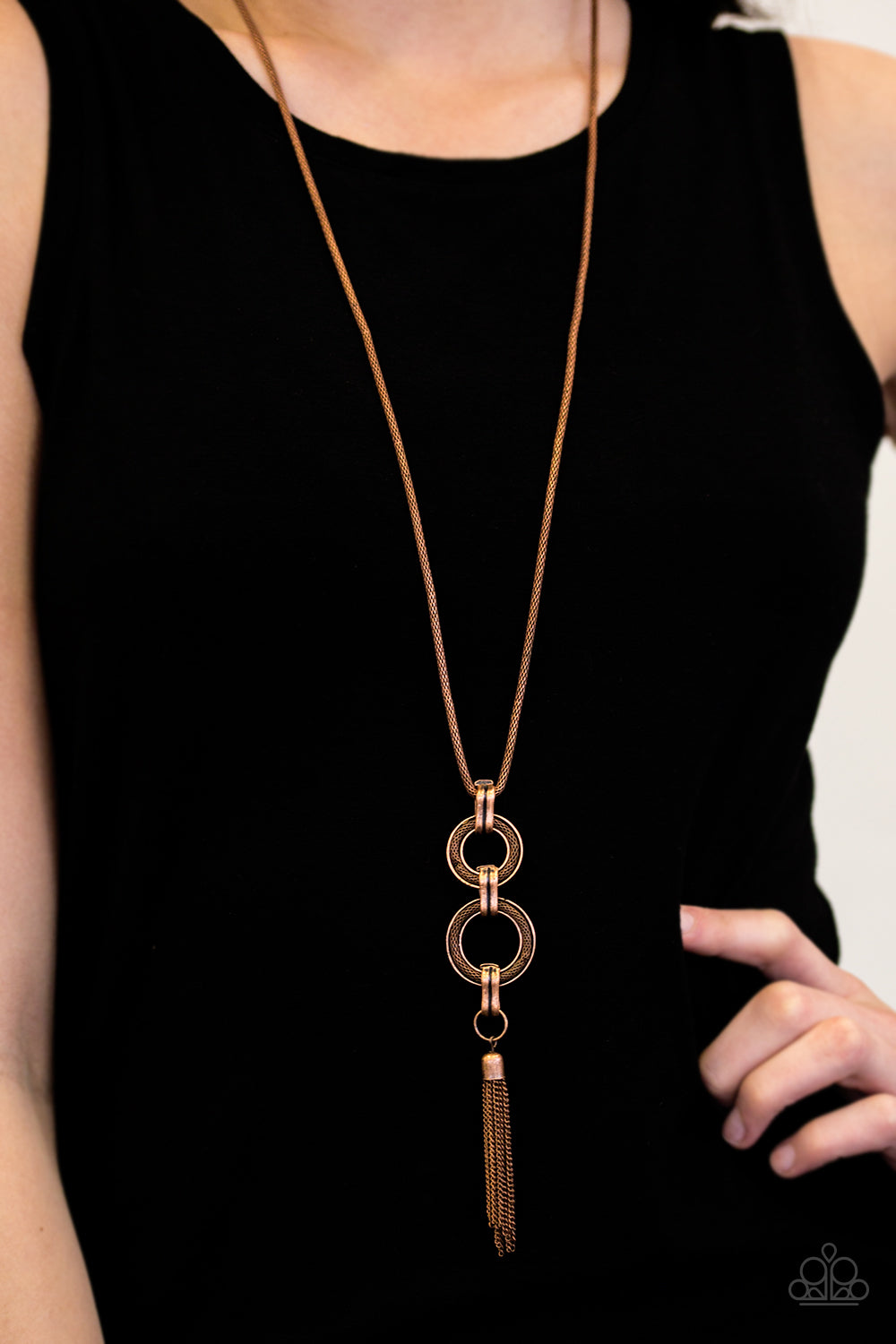 Paparazzi ♥ Full STEAMPUNK Ahead! - Copper ♥  Necklace