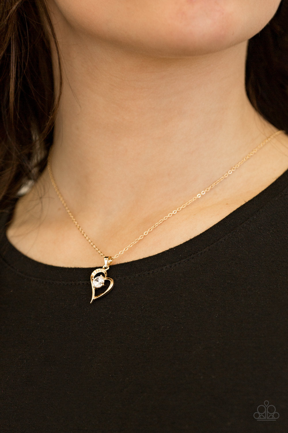 Paparazzi ♥ Always Be Mine - Gold ♥  Necklace