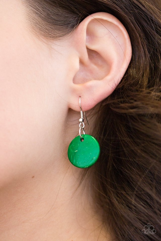 Paparazzi ♥ Bali Boardwalk - Green ♥ Necklace