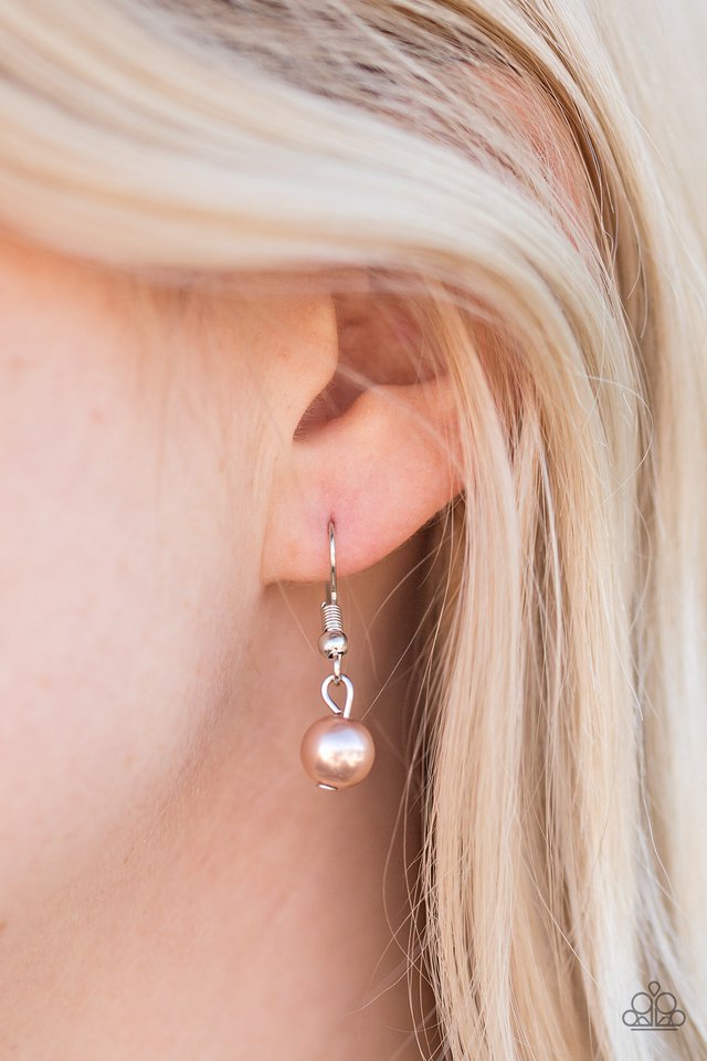 Paparazzi ♥ Glamour Trove - Brown ♥ Necklace