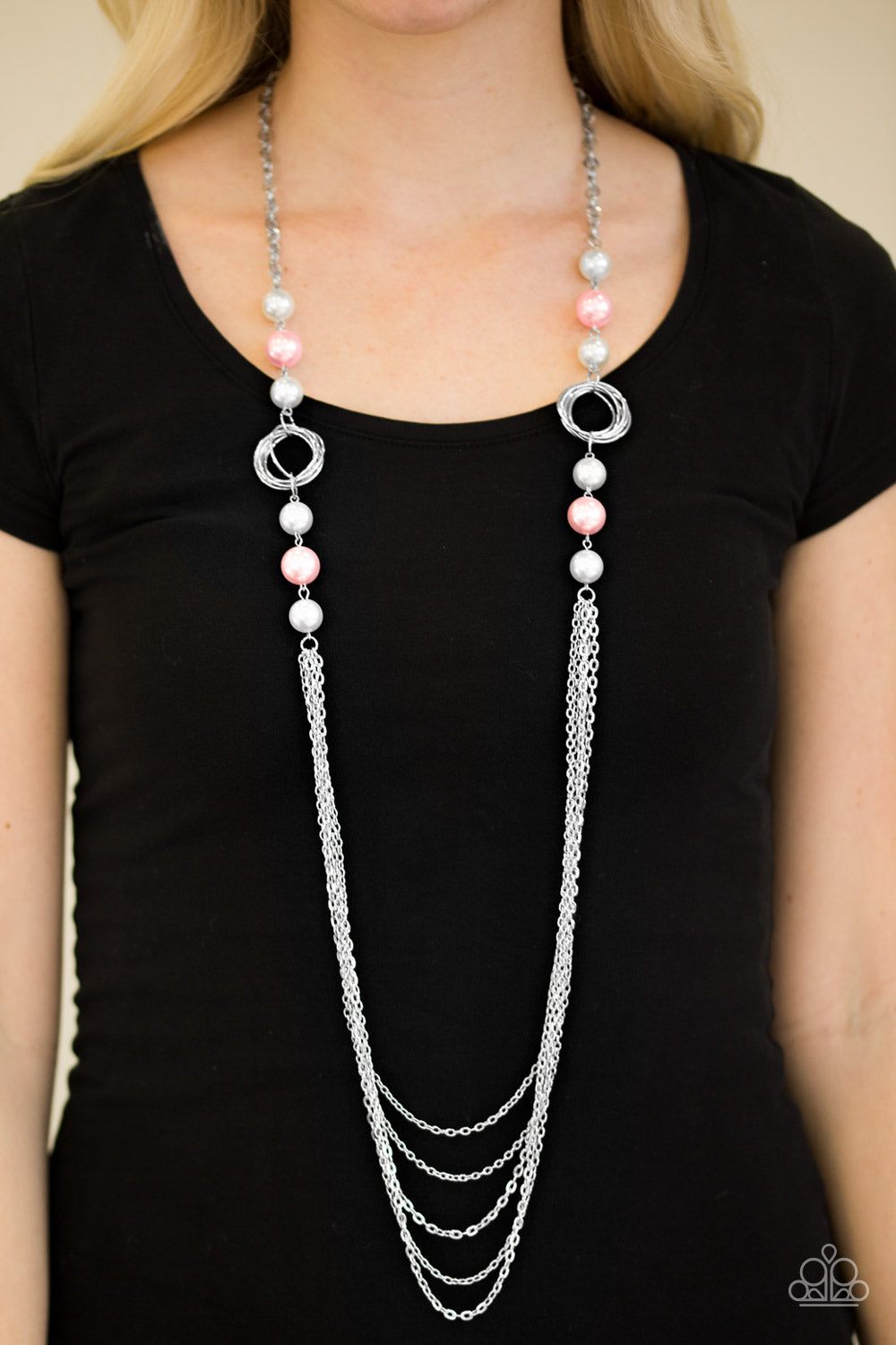 Paparazzi ♥ Pour The Wine - Pink ♥  Necklace