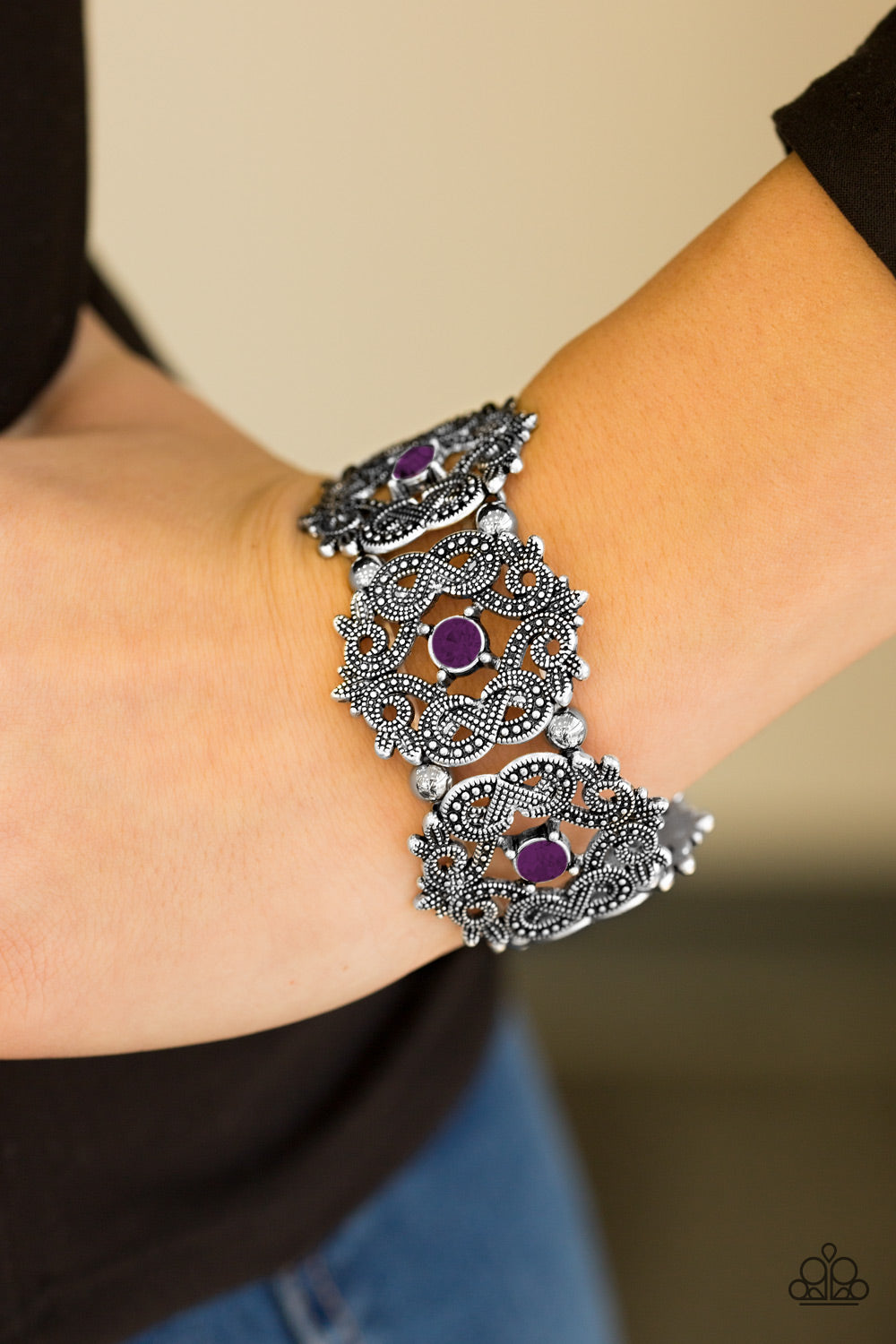 Paparazzi ♥ EMPRESS-ive Shimmer - Purple ♥  Bracelet
