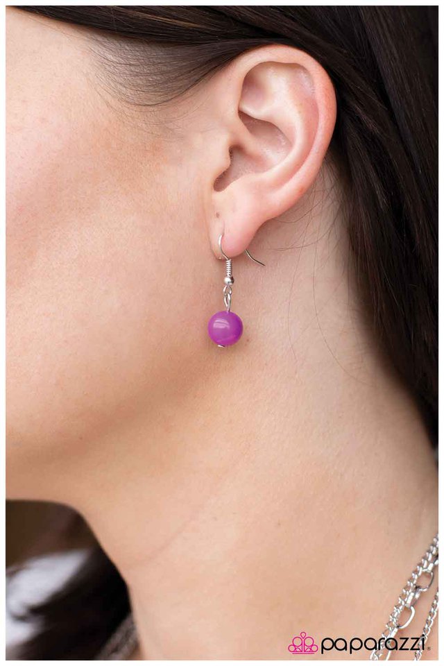 Paparazzi ♥ Sailing the Radiant Seas - Orchid ♥ Necklace