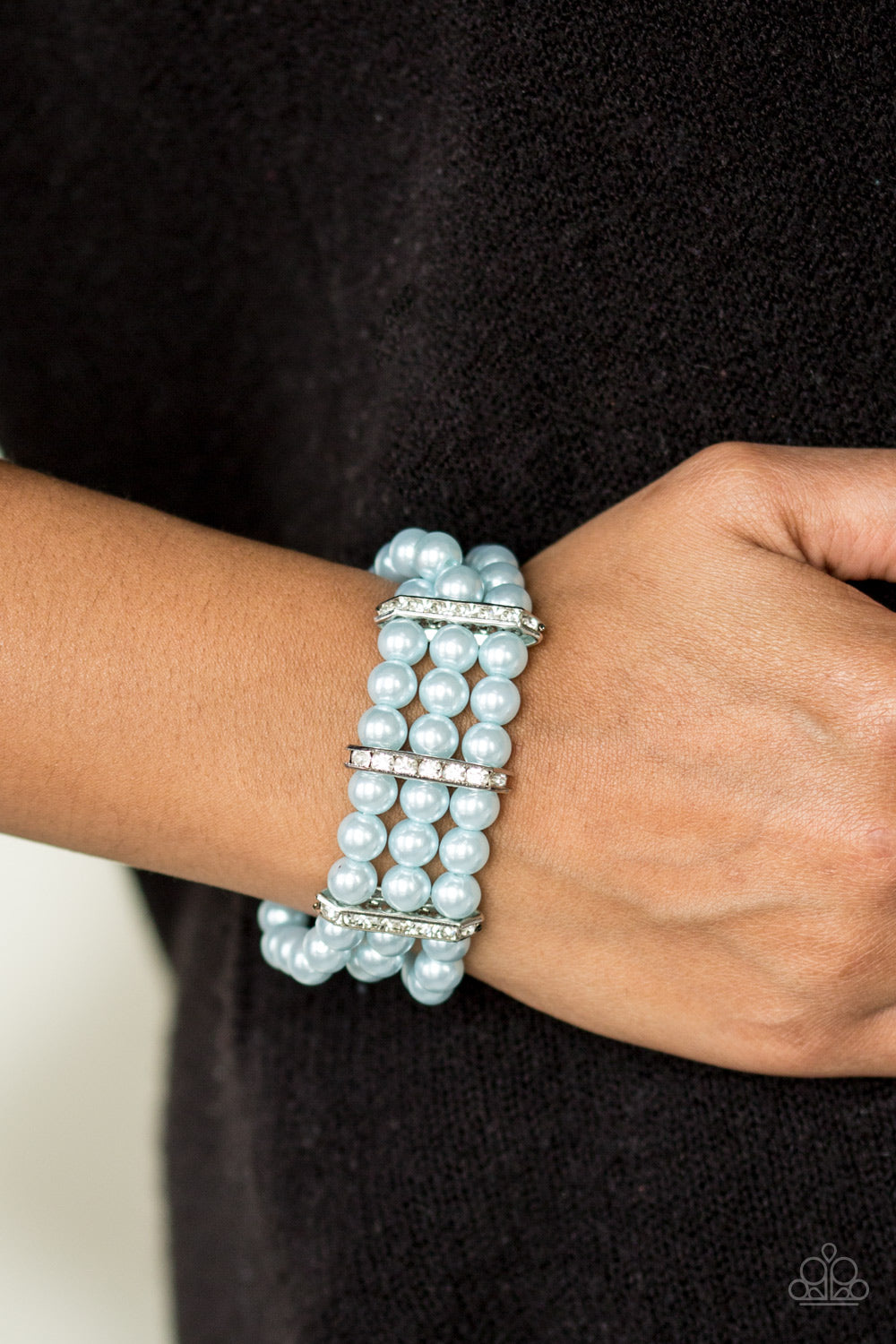 Paparazzi ♥ Put On Your GLAM Face - Blue ♥  Bracelet