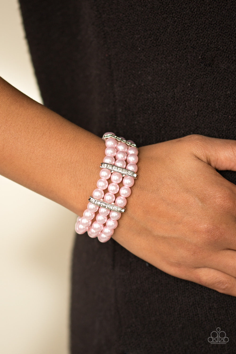 Paparazzi ♥ Put On Your GLAM Face - Pink ♥  Bracelet