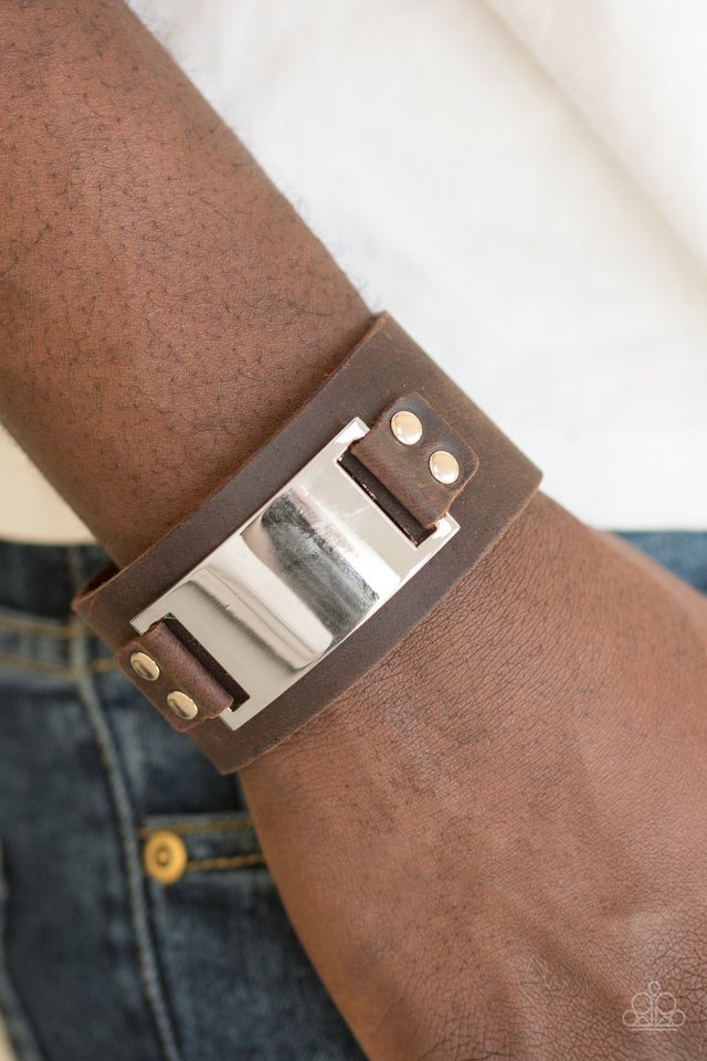 Paparazzi ♥ One Man Band - Brown ♥ Bracelet