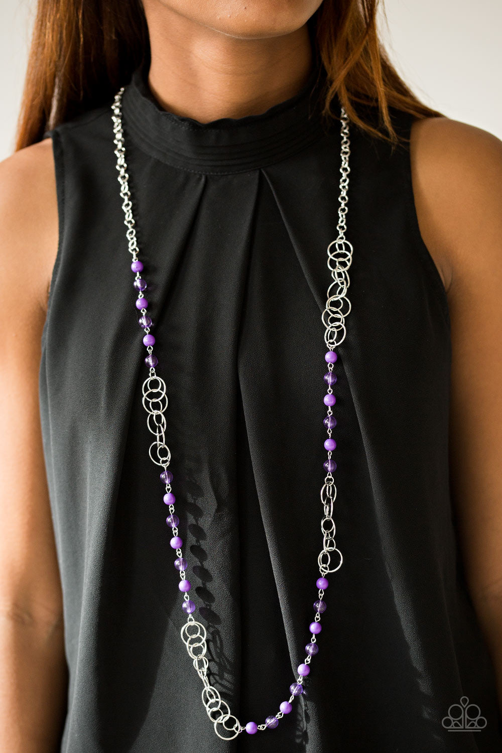 Paparazzi ♥ Dreamy Discovery - Purple ♥  Necklace