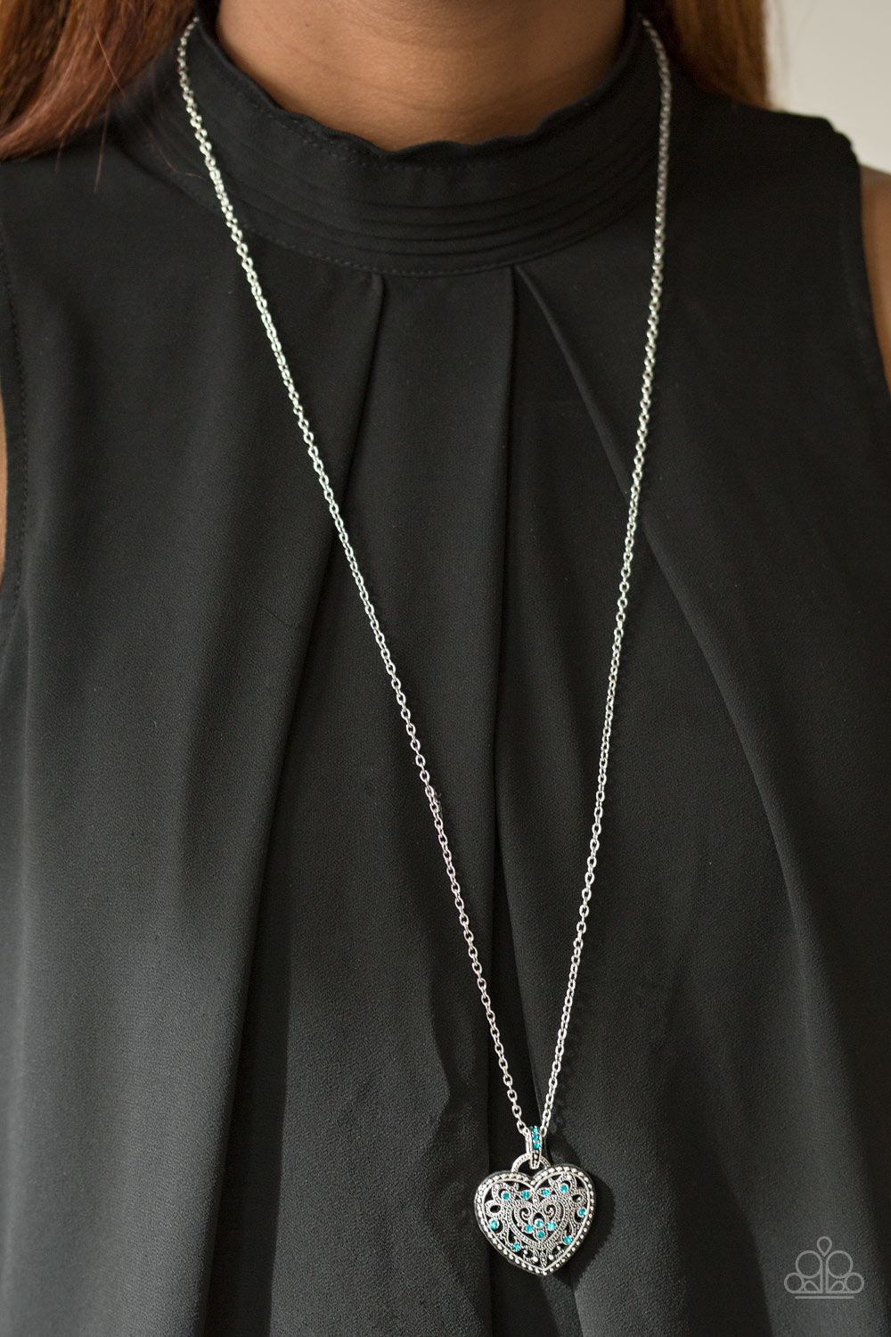 Paparazzi ♥ Charmingly Casanova - Blue ♥  Necklace