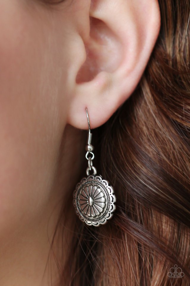 Paparazzi ♥ Pleasantly Prairie - Silver ♥ Necklace