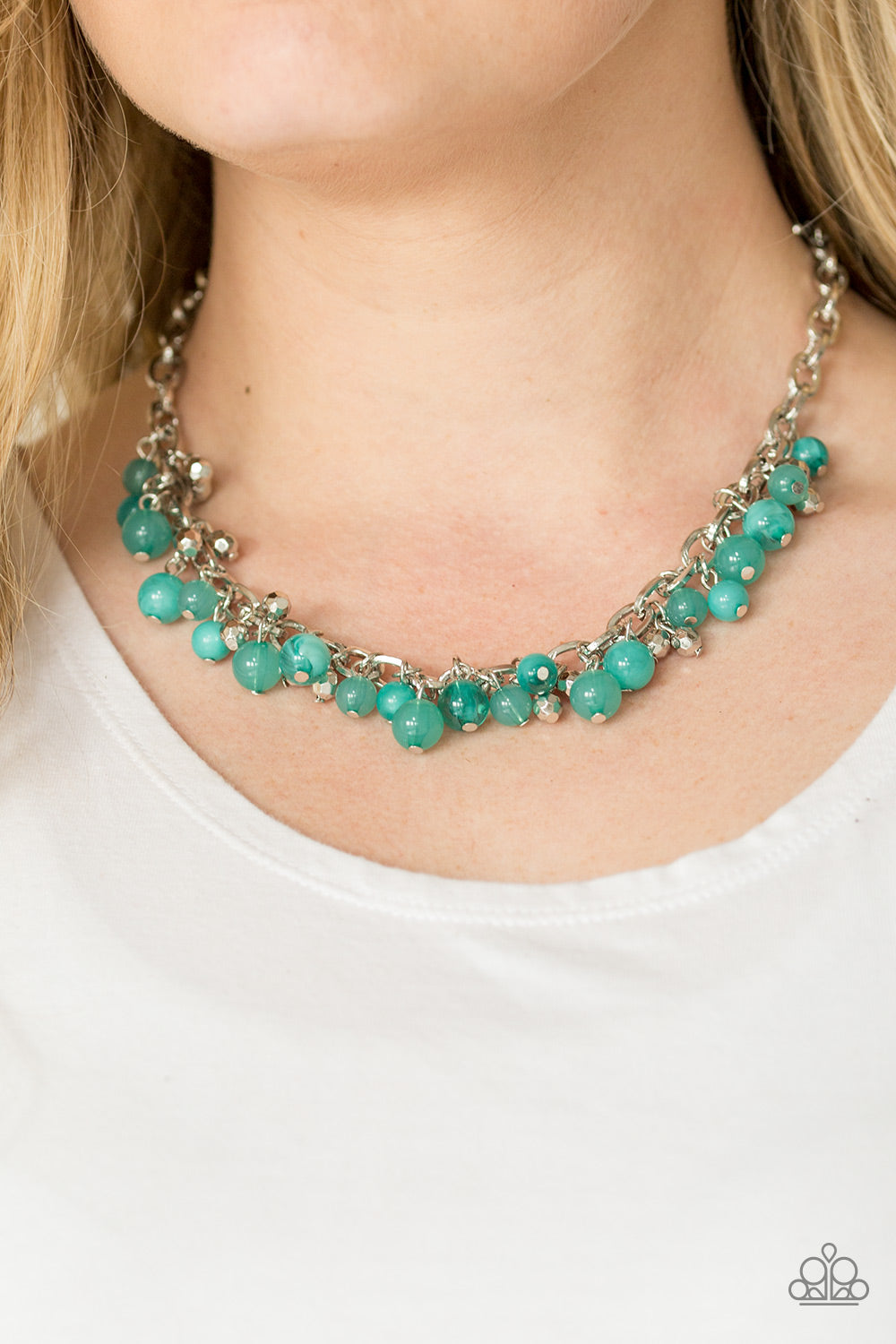 Paparazzi ♥ Palm Beach Boutique - Green ♥  Necklace