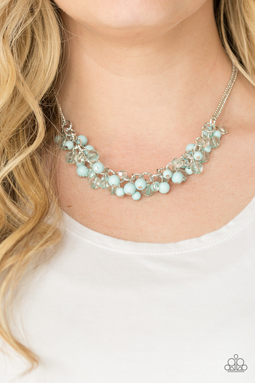 Paparazzi ♥ Boulevard Beauty - Blue ♥  Necklace