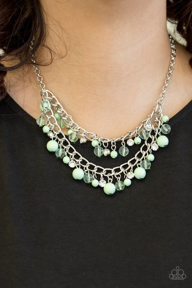 Paparazzi ♥ Bridal Party - Green ♥ Necklace