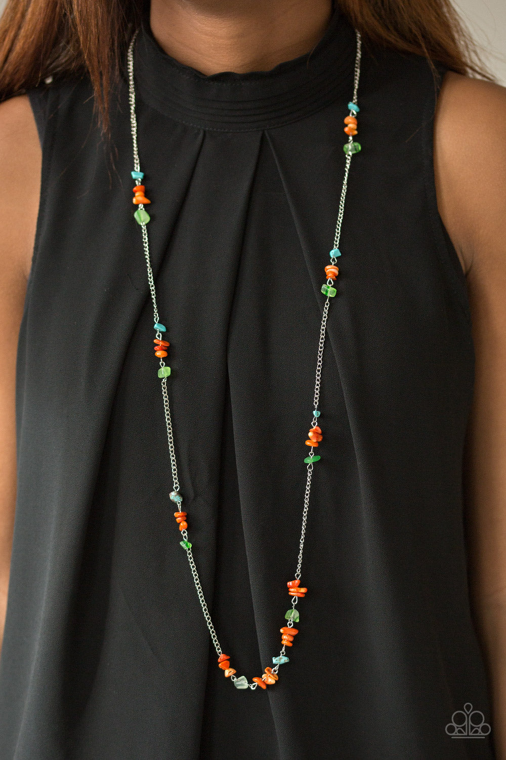 Paparazzi ♥ Canyon Catwalk - Multi ♥  Necklace