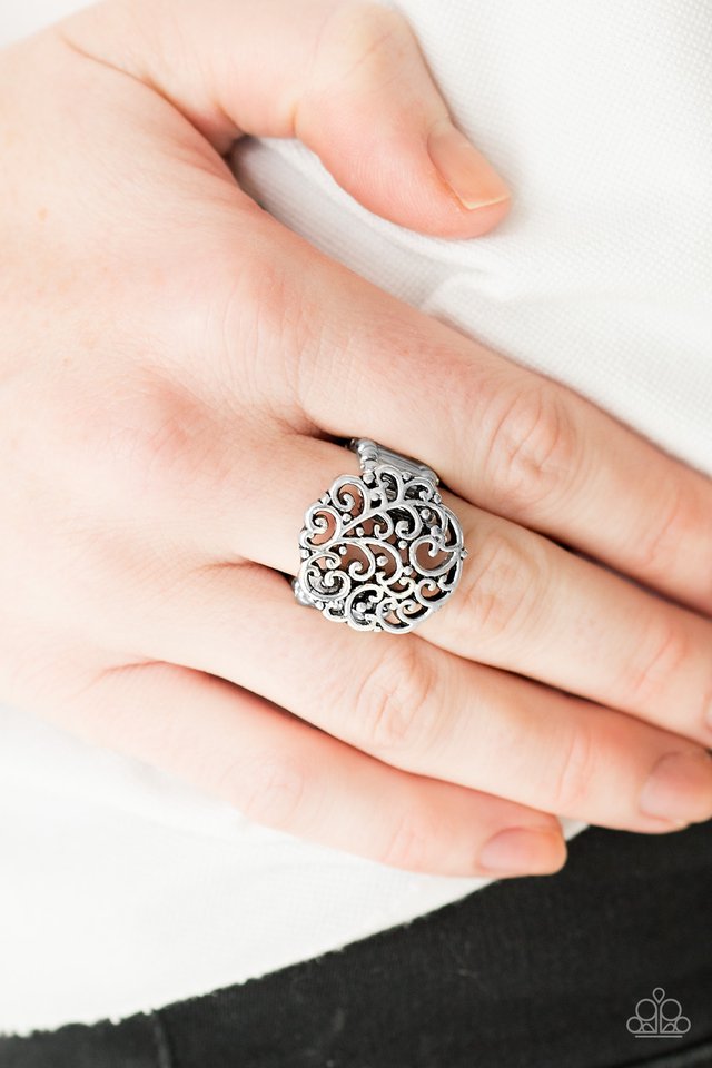 Paparazzi ♥ Thrills and Frills - Silver ♥ Ring