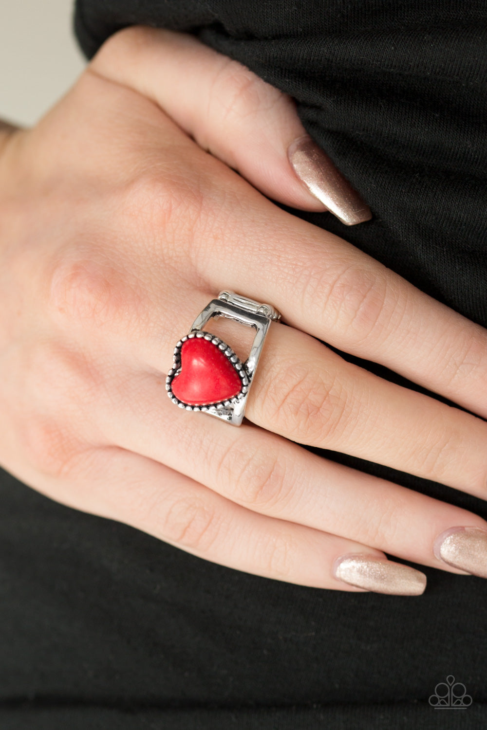Paparazzi ♥ Rule With Your Heart - Red ♥  Ring