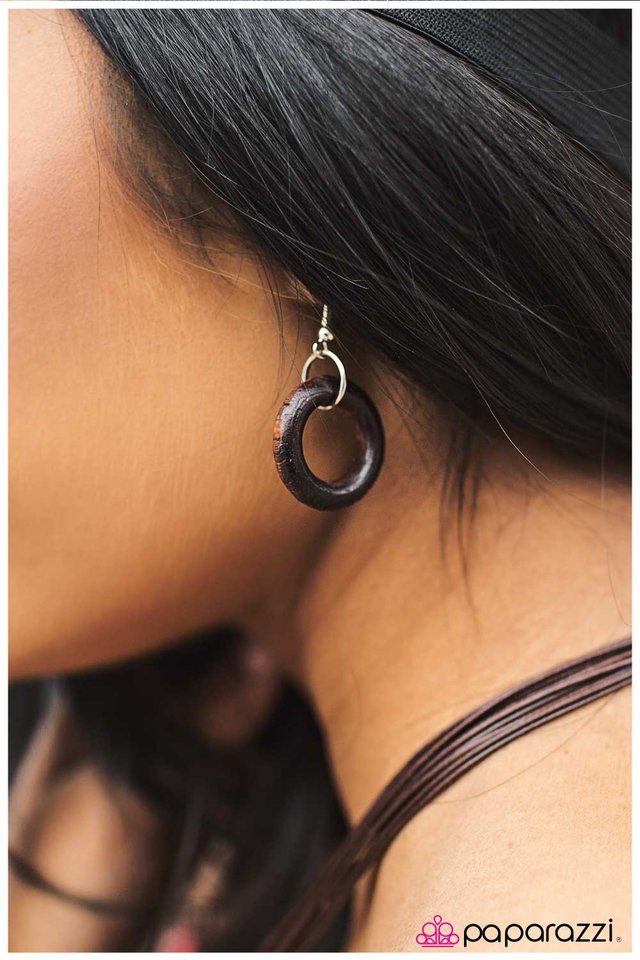 Paparazzi ♥ As Wood As It Gets - Brown ♥ Necklace