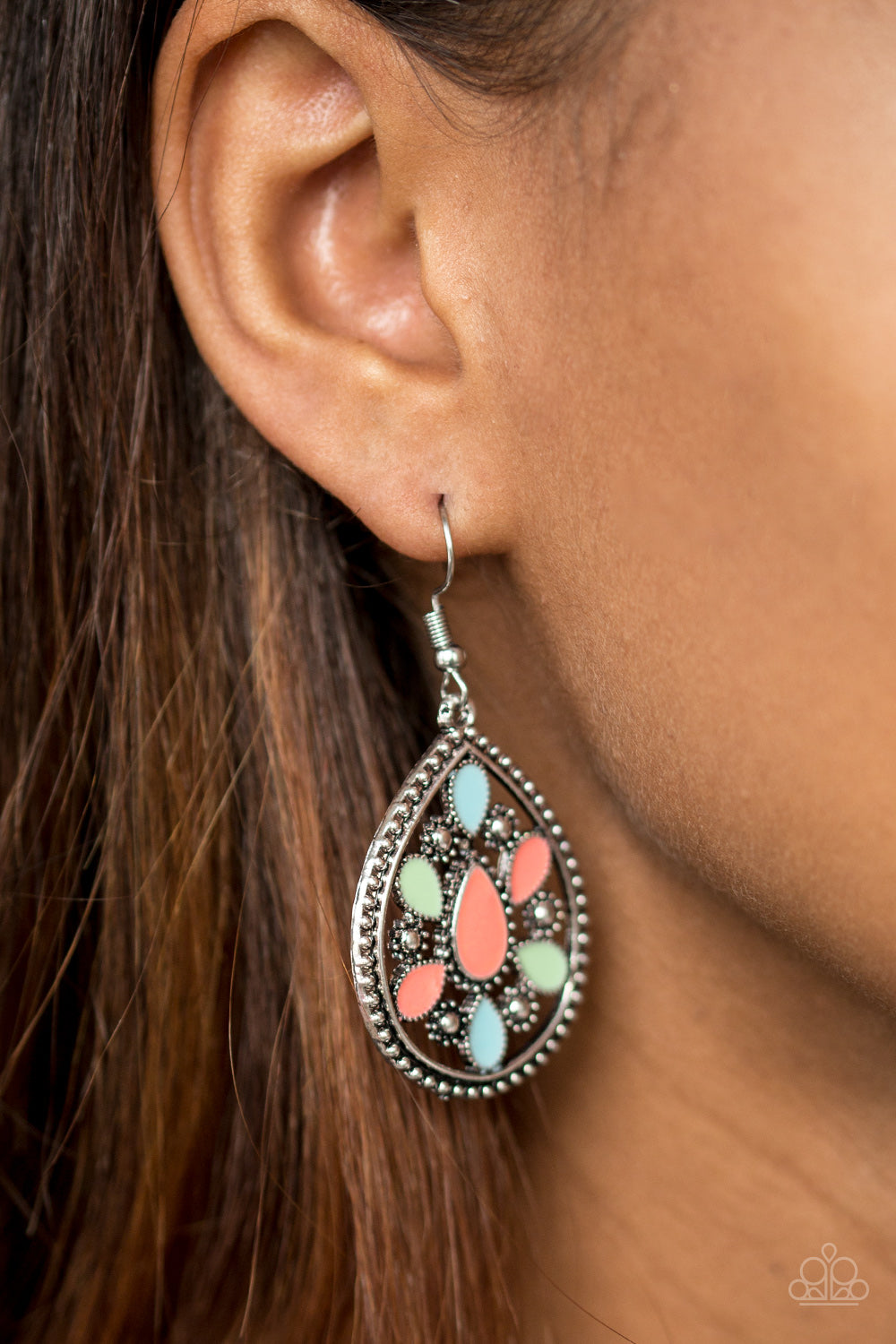 Paparazzi ♥ Spring Arrival - Multi ♥  Earrings
