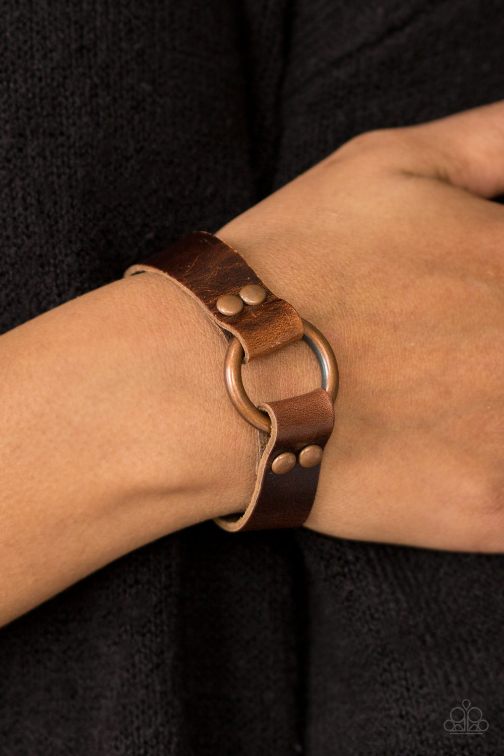 Paparazzi ♥ Urban Outlaw - Copper ♥  Bracelet
