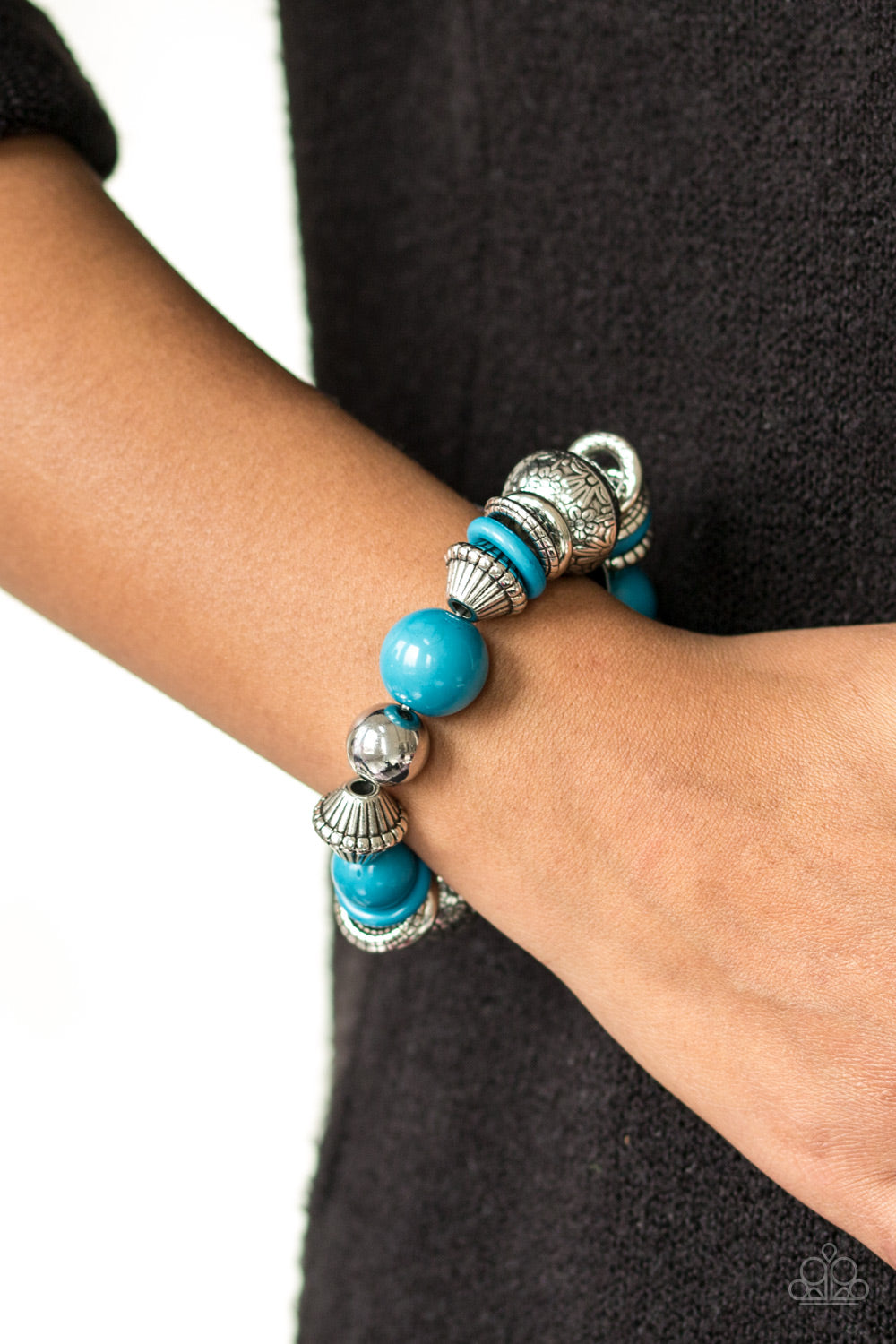Paparazzi ♥ Seize The Season - Blue ♥  Bracelet