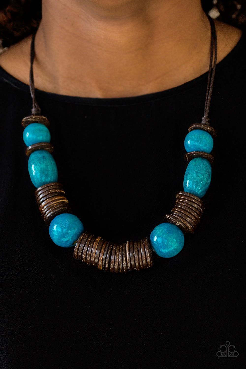 Paparazzi ♥ You Better BELIZE It! - Blue ♥  Necklace