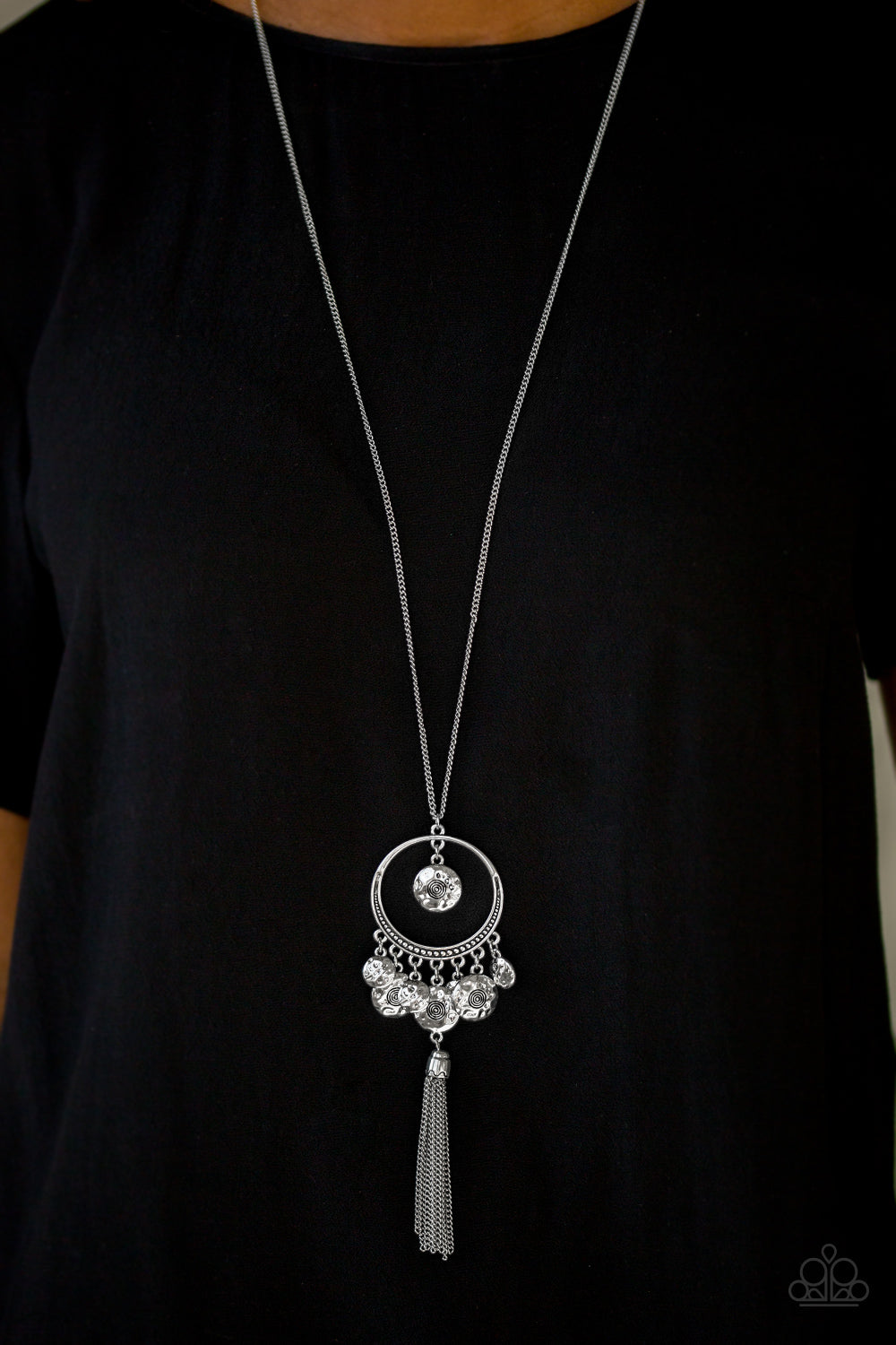 Paparazzi ♥ Never ZOO Much - Silver ♥  Necklace