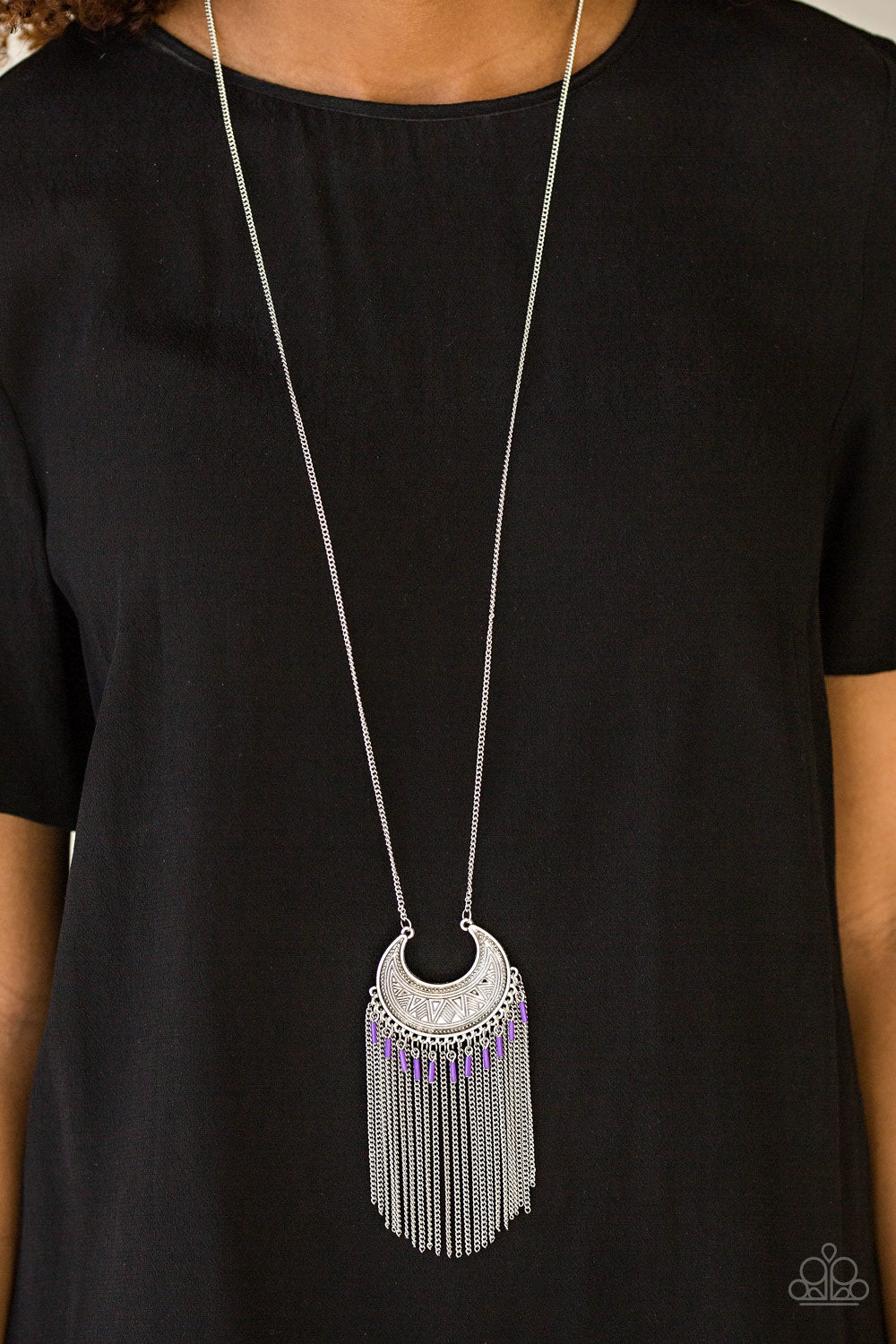 Paparazzi ♥ Desert Coyote - Purple ♥  Necklace