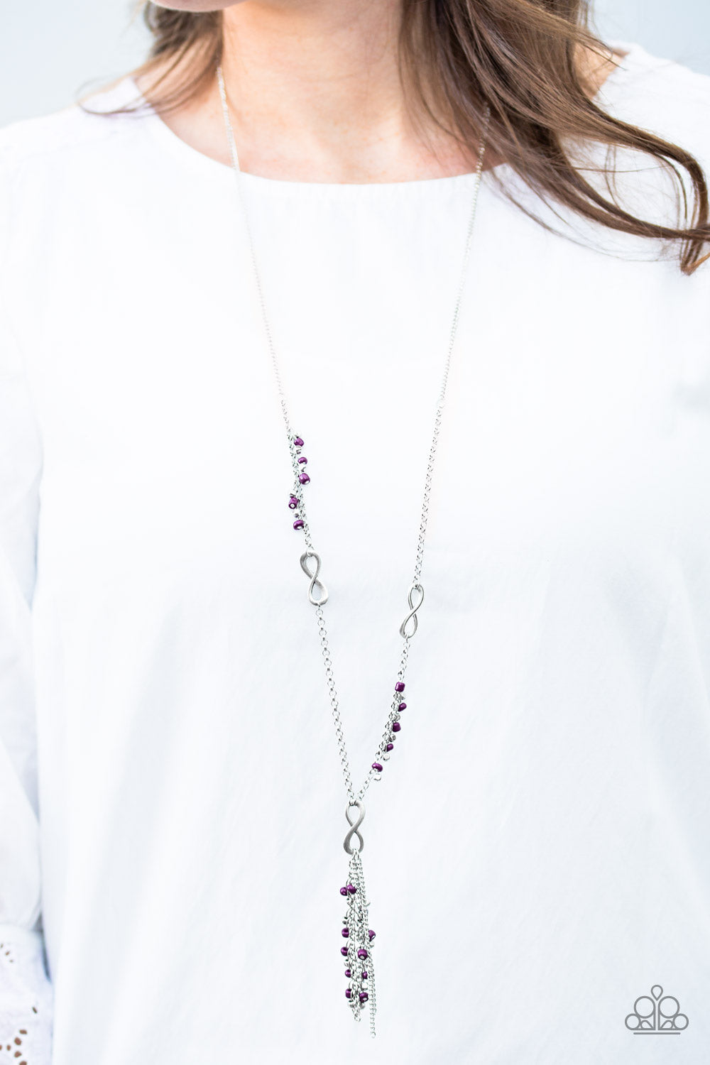 Paparazzi ♥ The Right Moment - Purple ♥  Necklace